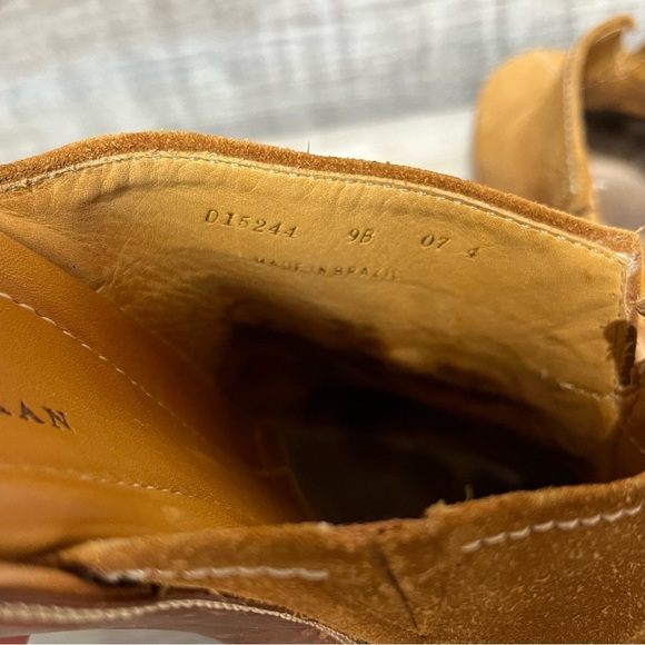 COLE HAAN Womens Leather Suede Mule Clog Kitten Heel Slip on Shoe Size 9 - Picture 8 of 9